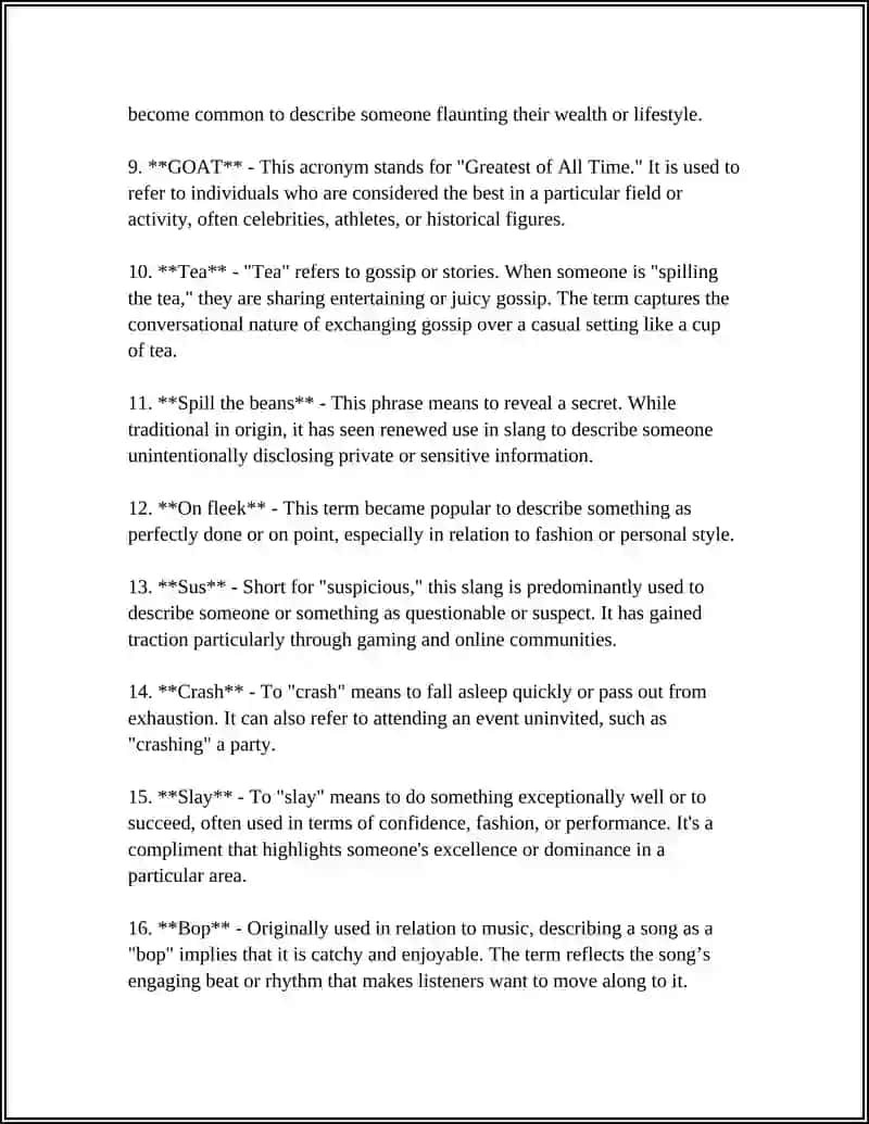 SLANGS IDIOMS AND PHRASES 4