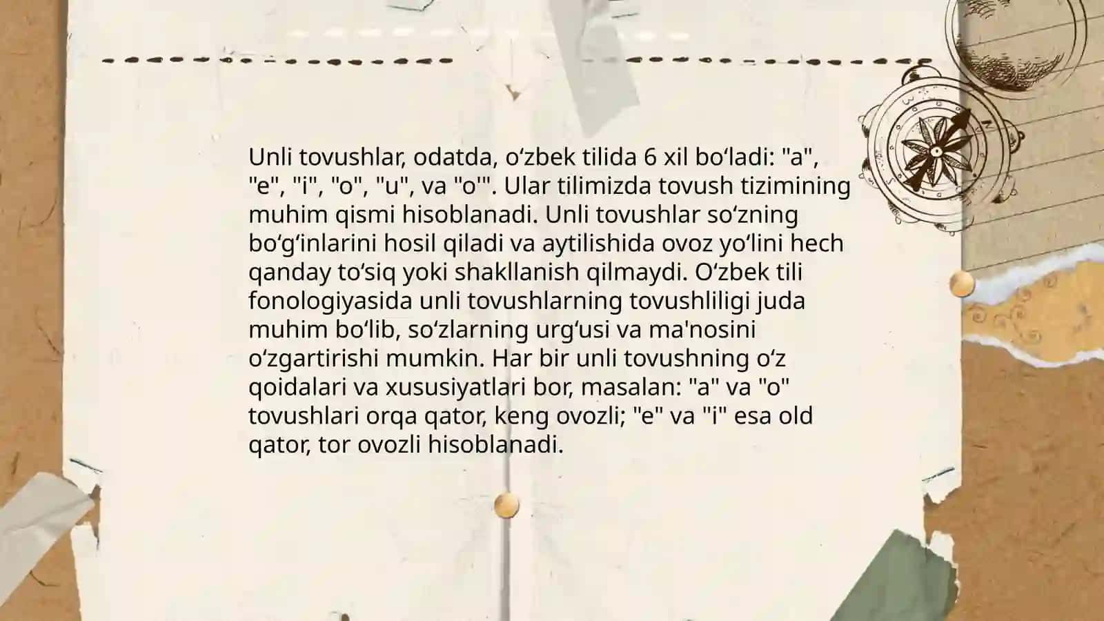Nutq tovushlar tasnifi 4