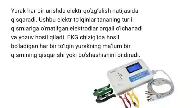 EKG va EKGni yozib olish 4