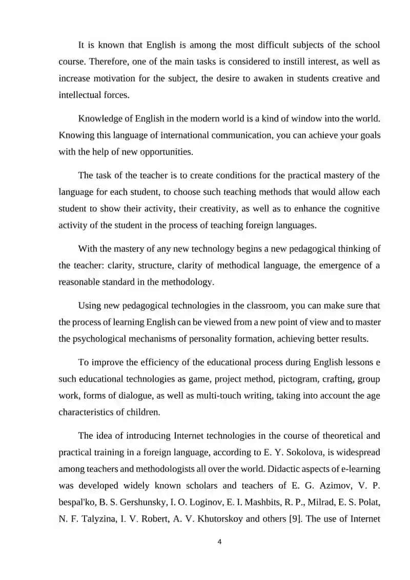 Development of listening skills with the use of Internet resources 4