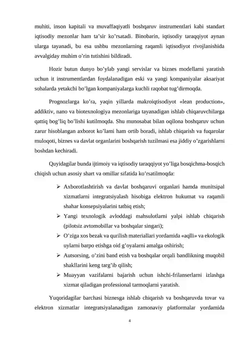 Raqamli iqtisodiyot 4