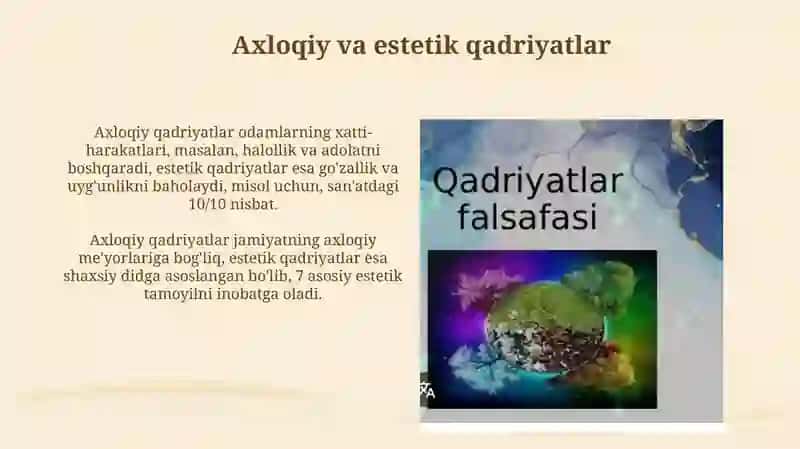 Qadriyatlar falsafasi 4