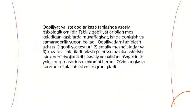 Kasb tanlashda psixologik omillar 4