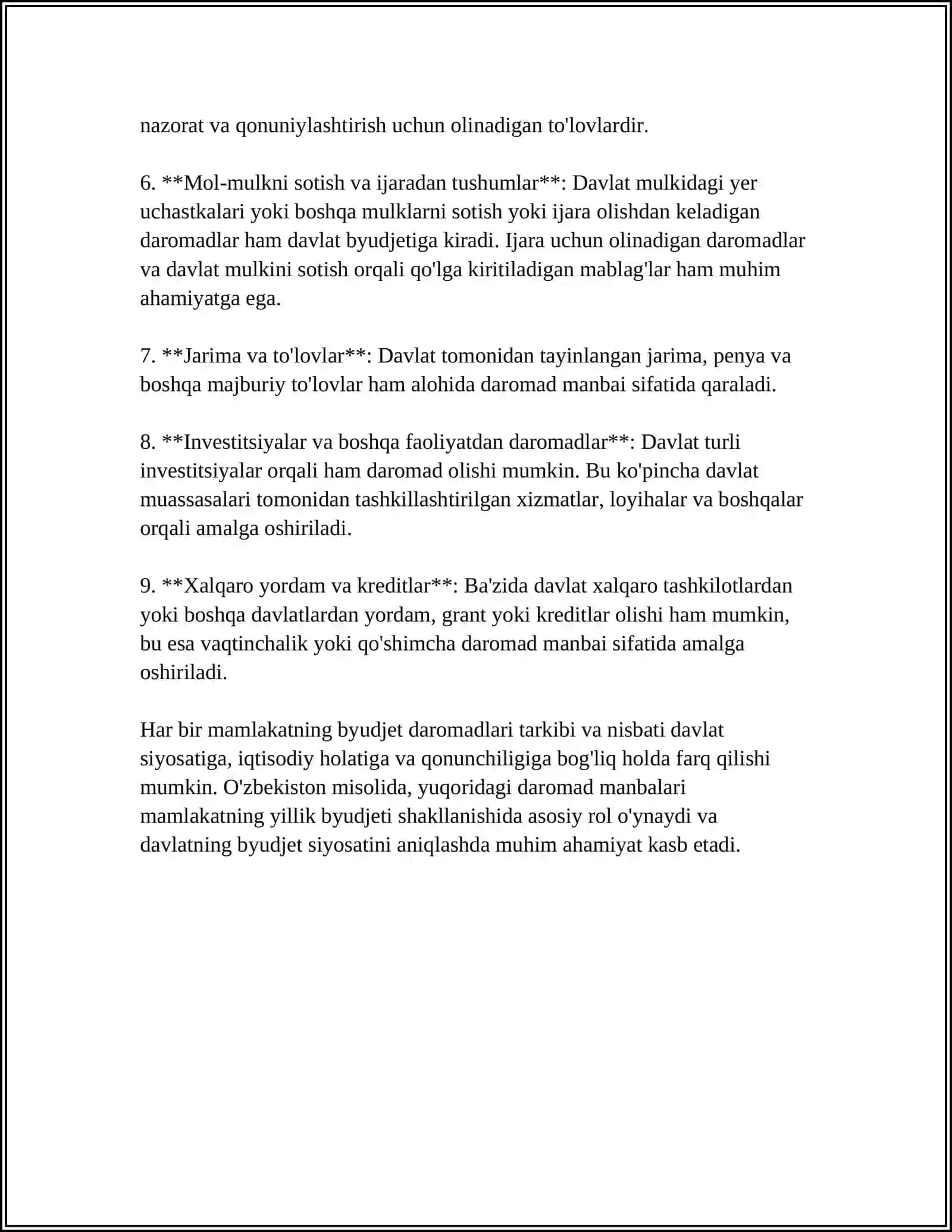 XITOY DAVLATINING MOLIYA TUSHUMLARI 4