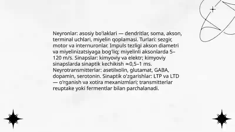 Oliy nerv faoliyati normal funksiyasi va inson salomatligi 4