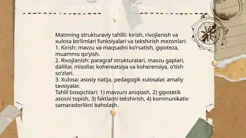 Pedagogika asoslari matni tahlili 4