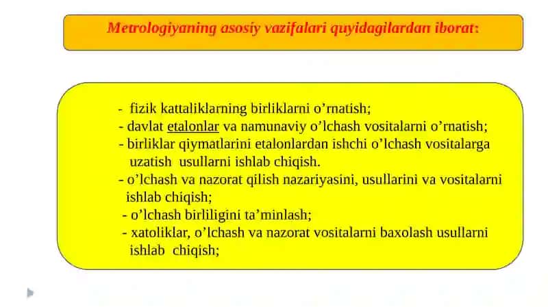 METROLOGIYA, STANDARTLASHTIRISH VA SERTIFIKASIYALSH 4