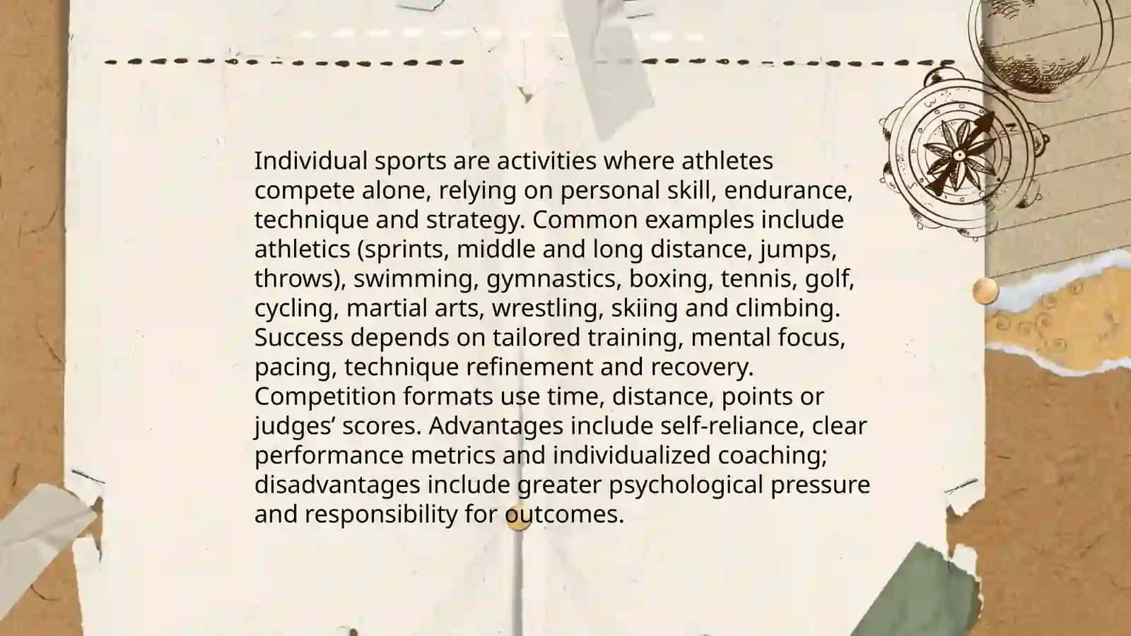 Types of Sport 4