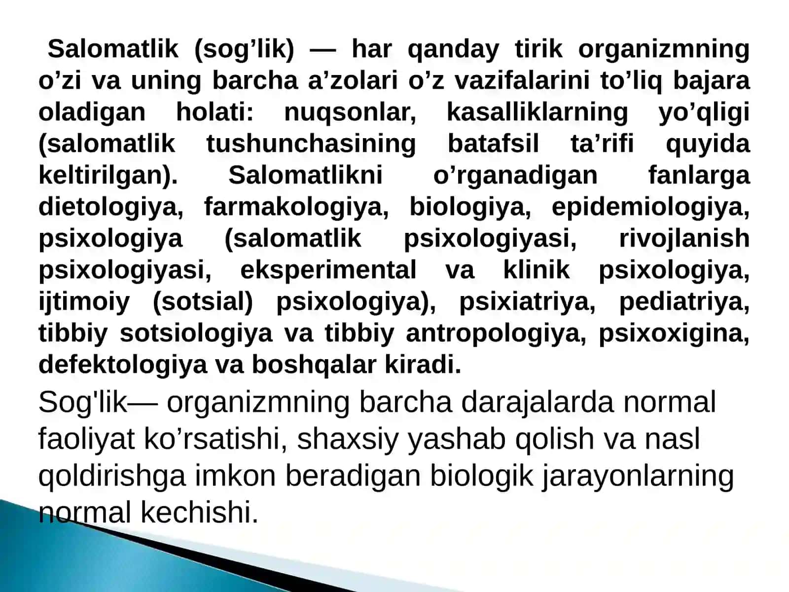 Hayot tarzi — kundalik hayot kechirish yoʻli 4