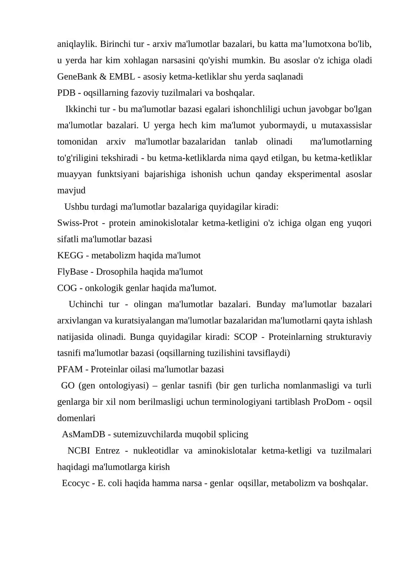 ClustalW2 zamonaviy bioinfarmatika dasturi 4