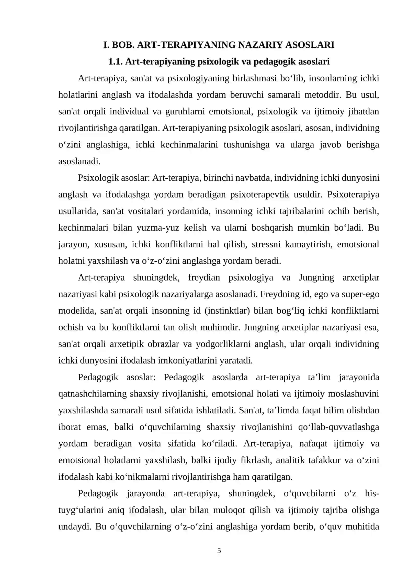 ART-TERAPIYANING TRENING JARAYONIDAGI KORREKSION FUNKSIYALARI 4