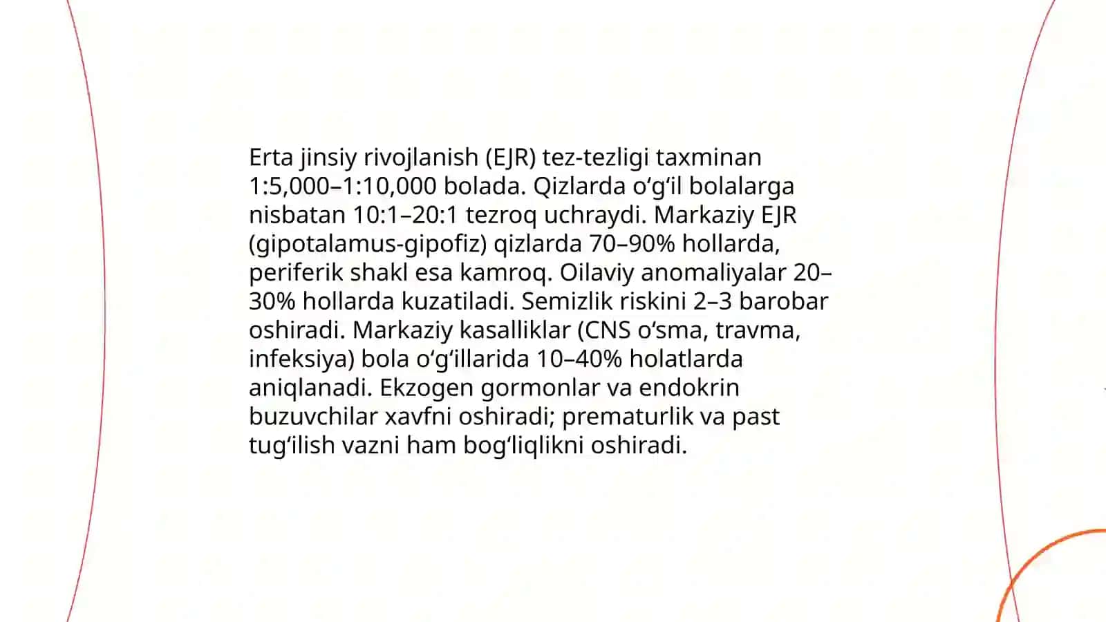 Erta jinsiy rivojlanish 4