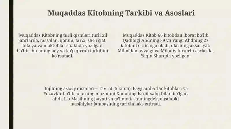 Xristianlik muqaddas manbalari 4