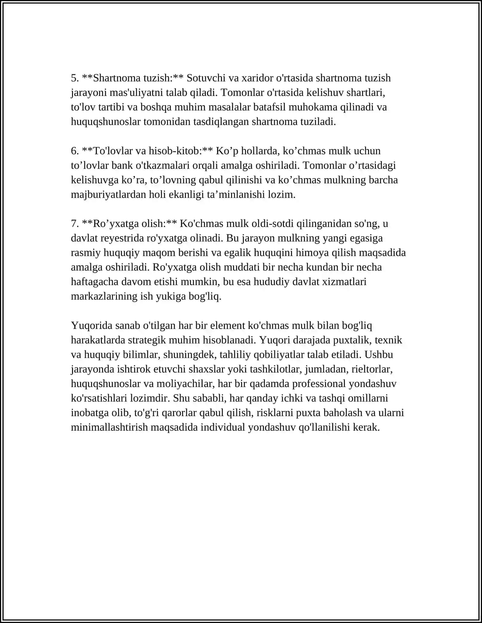 MAYDONDA TOʻLIQ HARAKAT QILISH TEXNIKASI 4