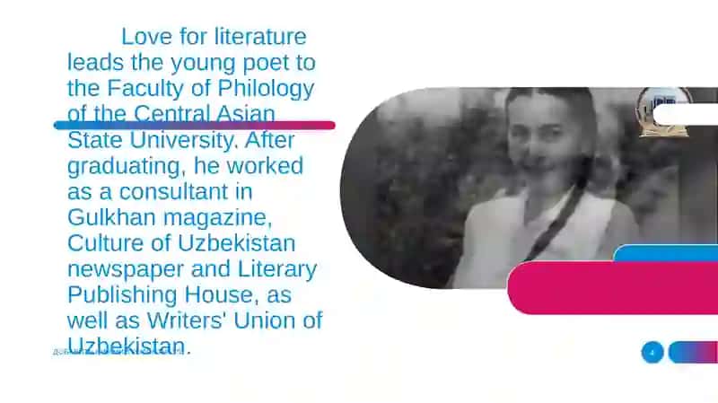 Saida Zunnunova's life and activity 4