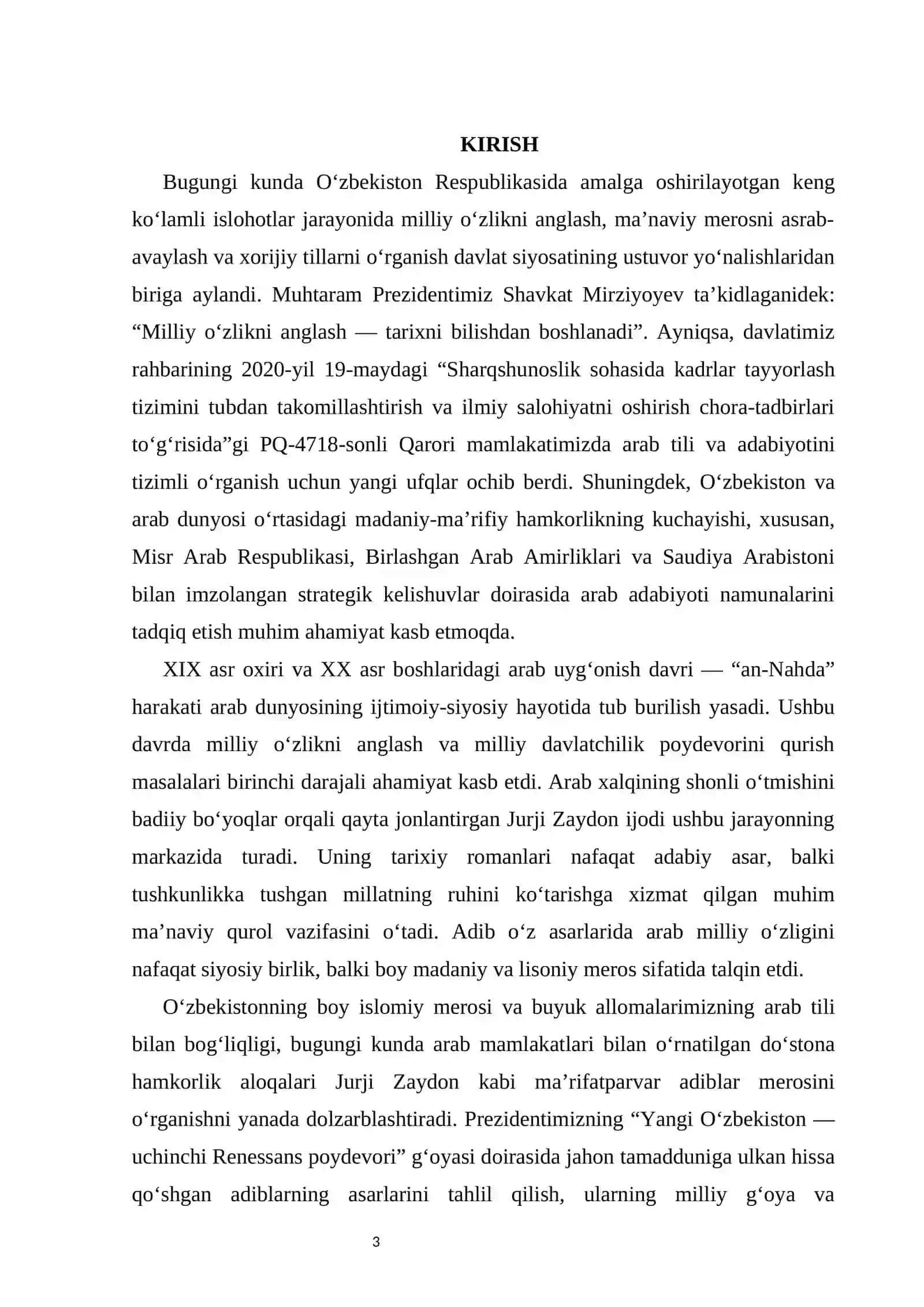 JURJI ZAYDON TARIXIY ROMANLARIDA ARAB MILLIY O‘ZLIGINING IFODALANISHI 4