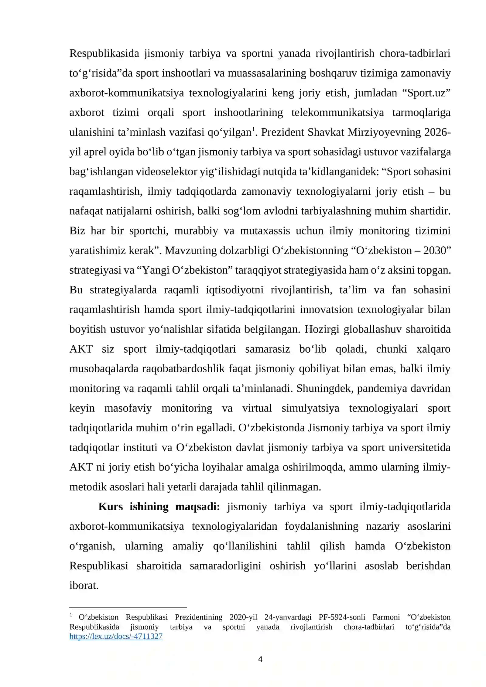 Jismoniy tarbiya va sport ilmiy-tadqiqotlarida axborot-kommunikatsiya texnologiyalaridan foydalanish 4
