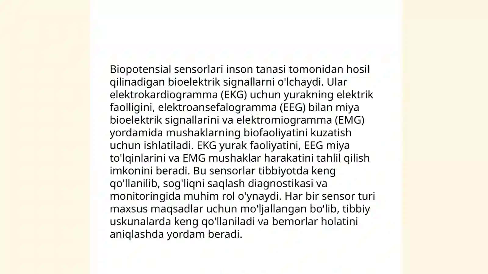 Biopotensiallarni qayd qilish 4