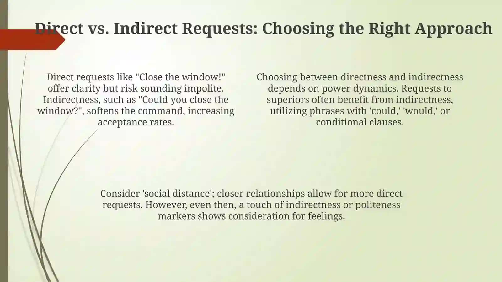 Polite requests 4