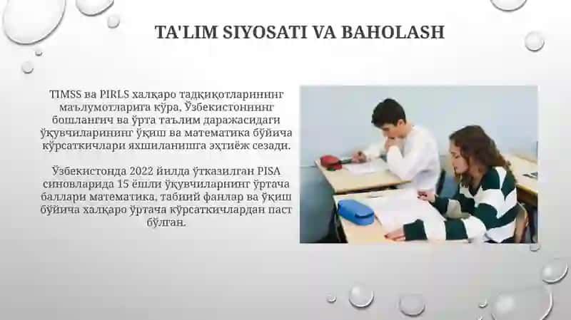Xalqaro va milliy baholash mohiyati va mezonlari 4