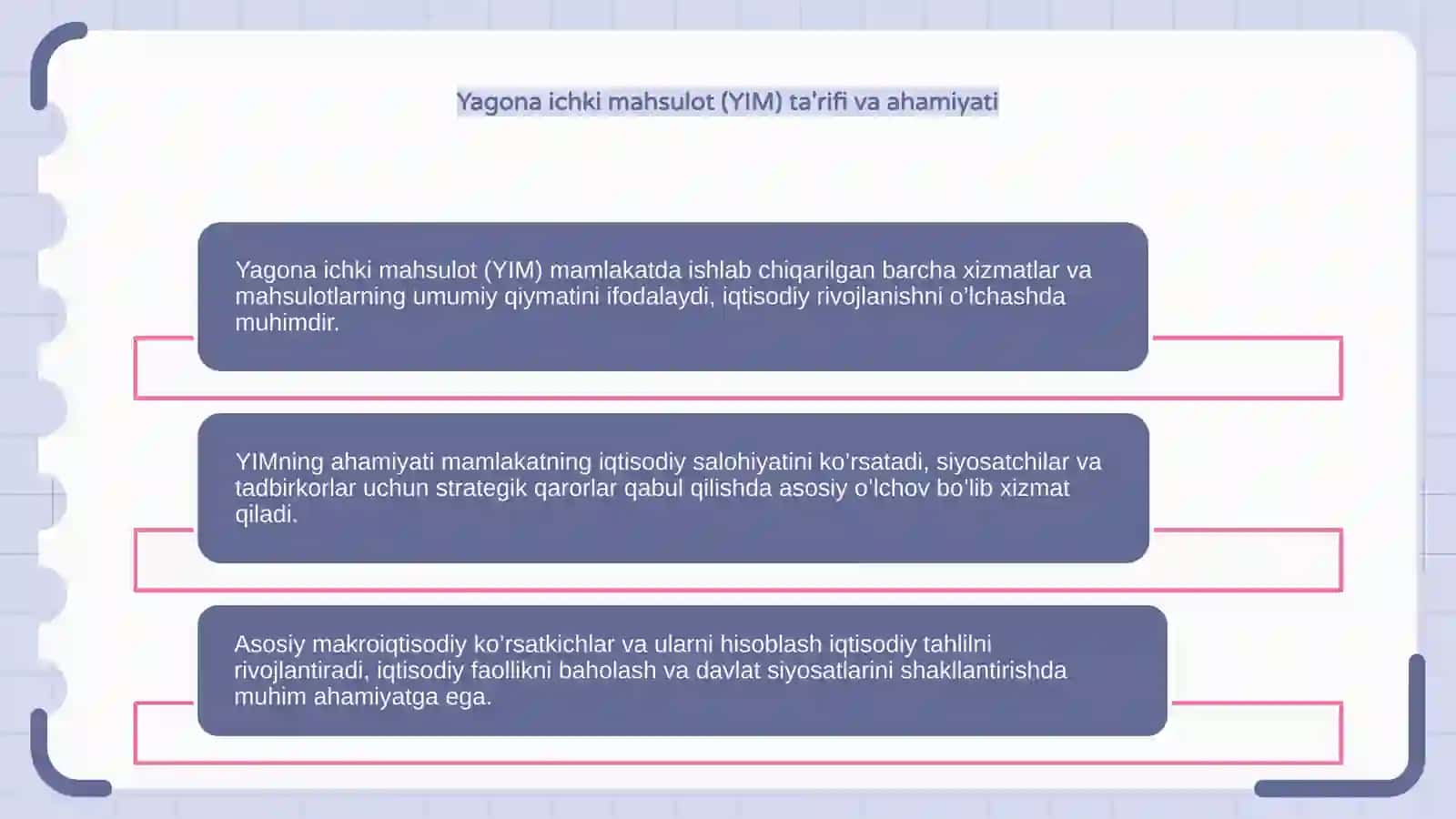 Asosiy makroiqtisodiy ko'rsatkichlar va ularni hisoblash 4