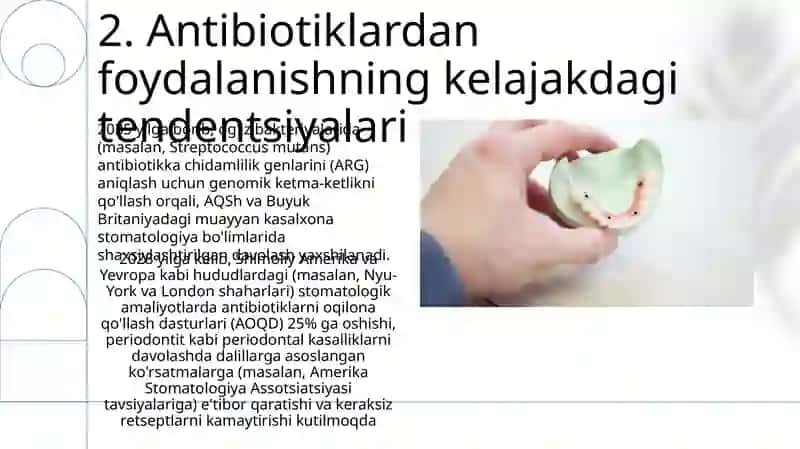 Abtibiotiklar stomatalogiyada qollanilishi 4