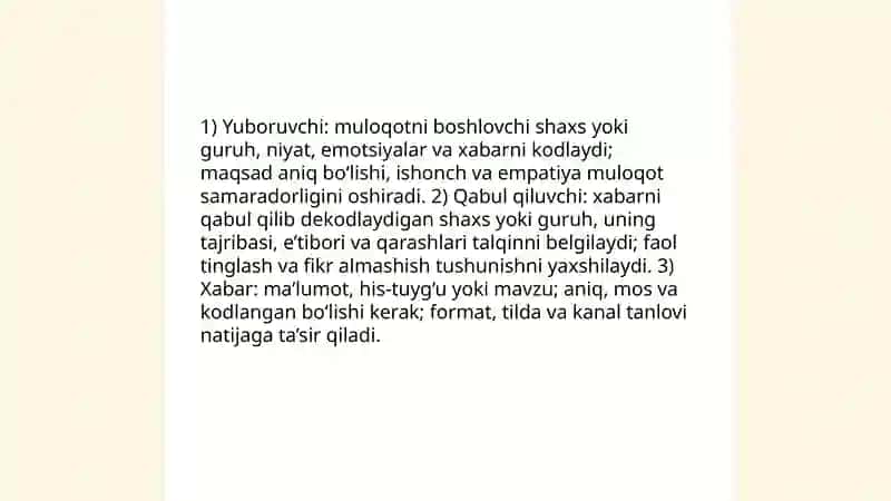 Muloqot psixologiyasi 4