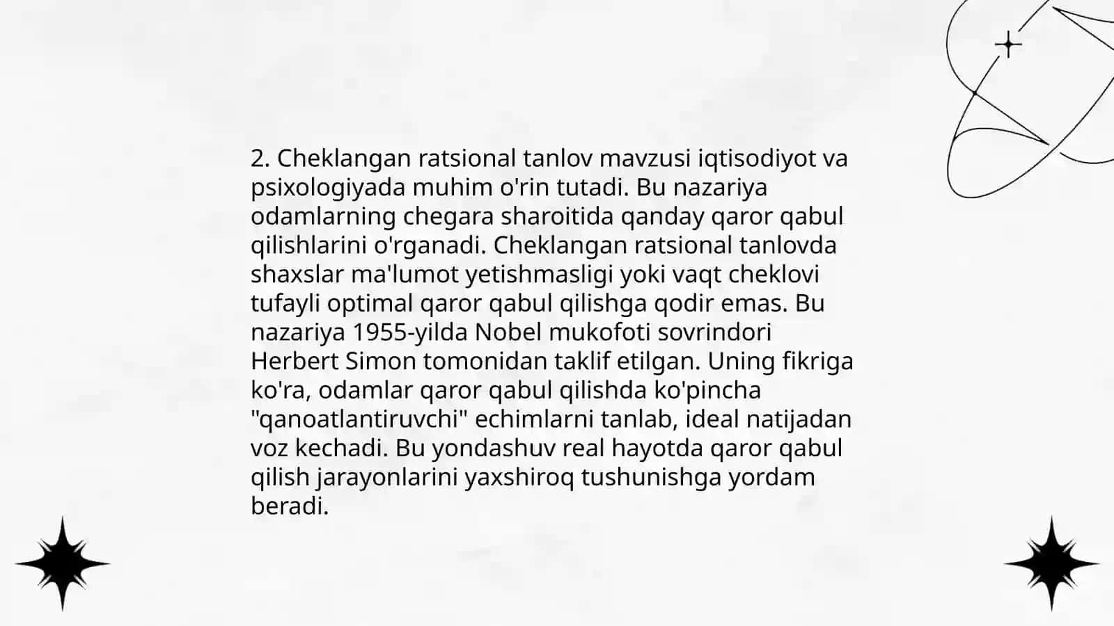 Kriminal harakat va cheklangan ratsionallik 4