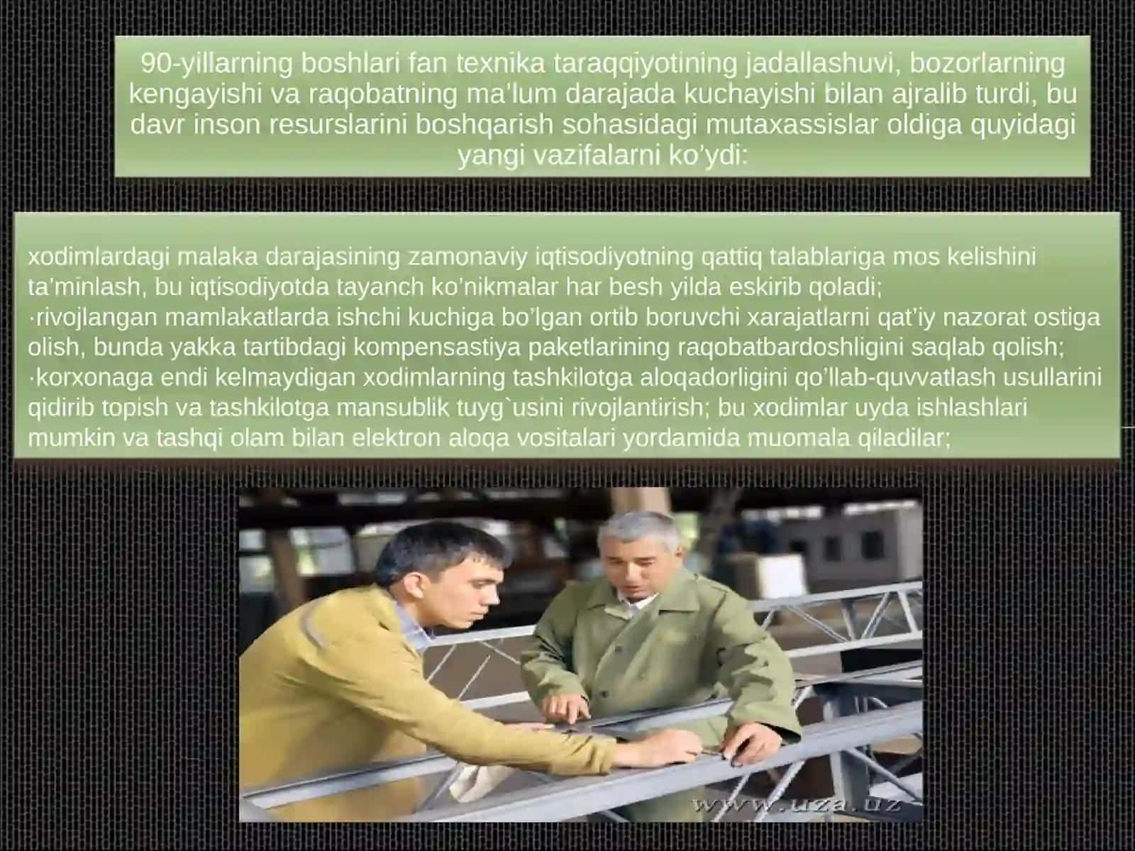 Inson resurslarini boshqarish 4