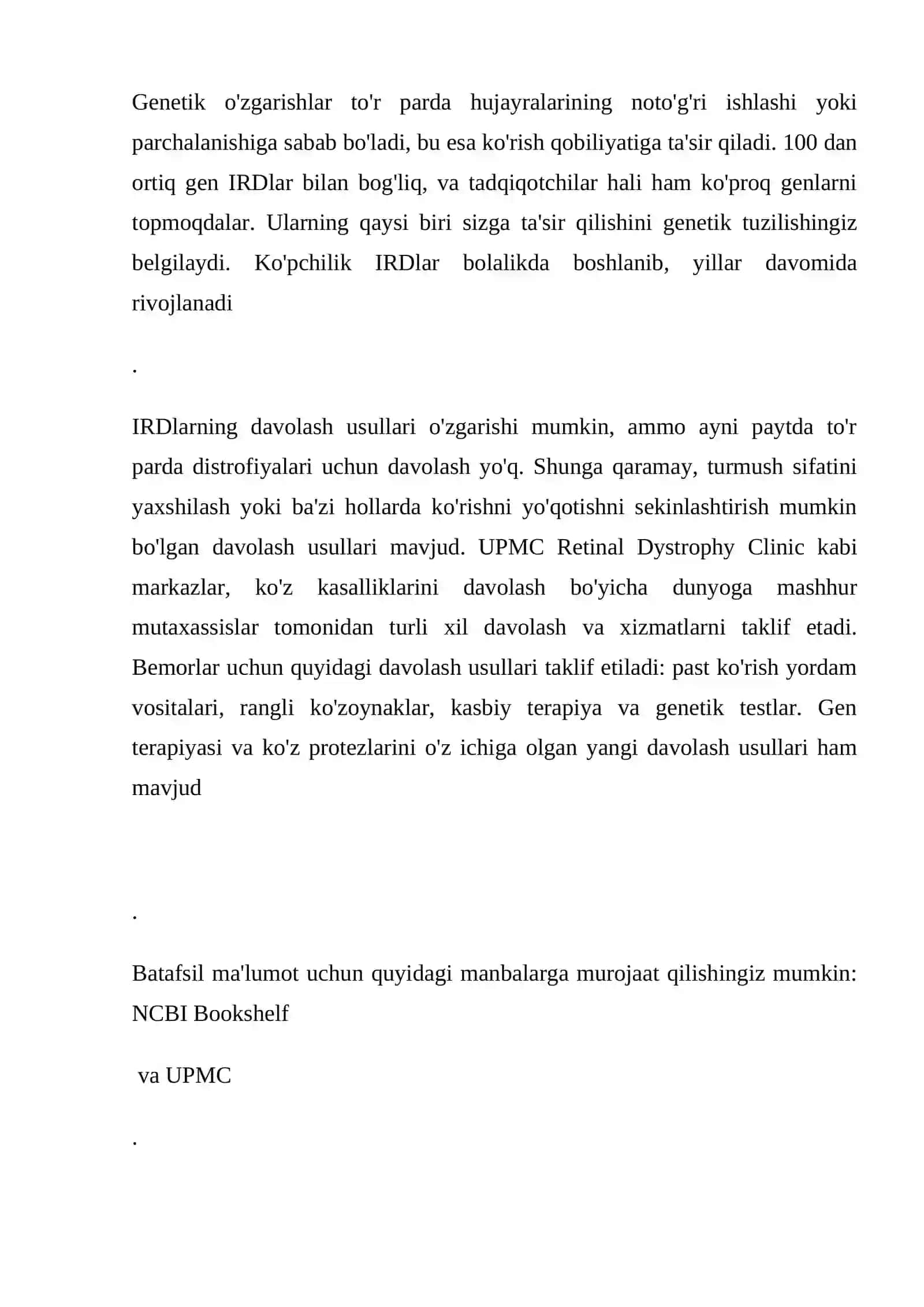 To'r parda kasalliklari 4