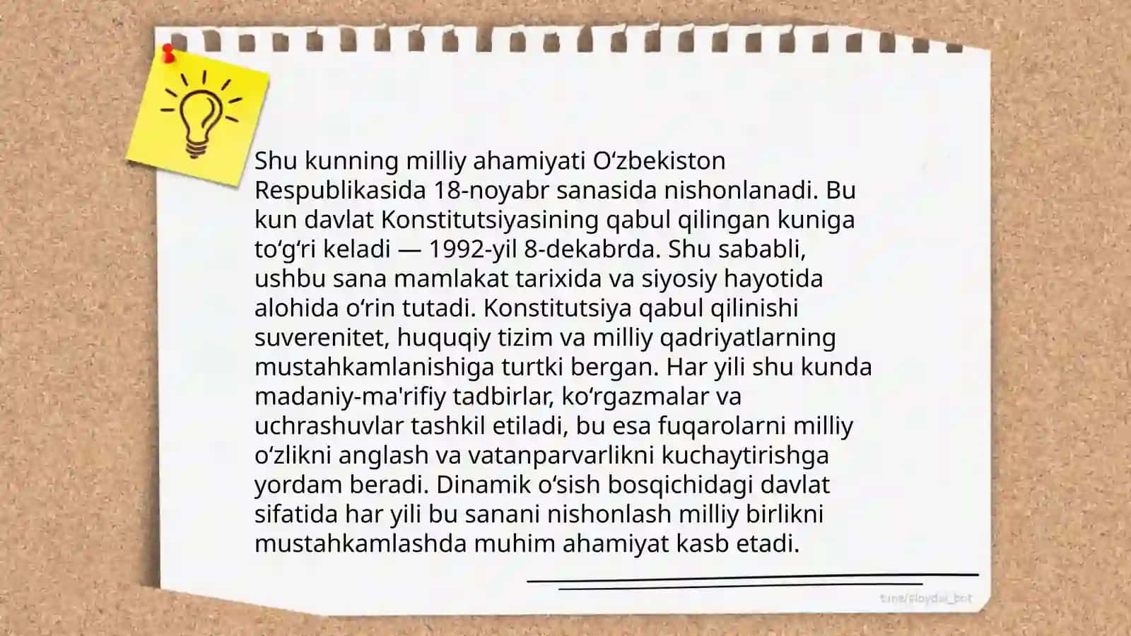 Xotira va qadrlash kuni 4