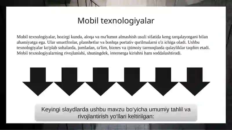 Mobil va Internet texnologiyalaridan foydalanish madaniyatini holati va rivojlantirish 4