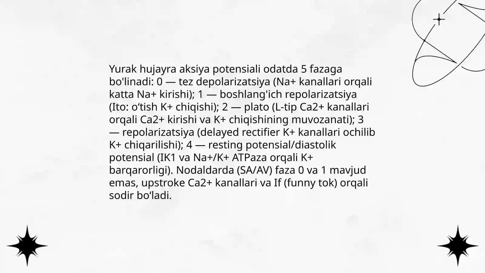 Yurak elektr tizimi 4