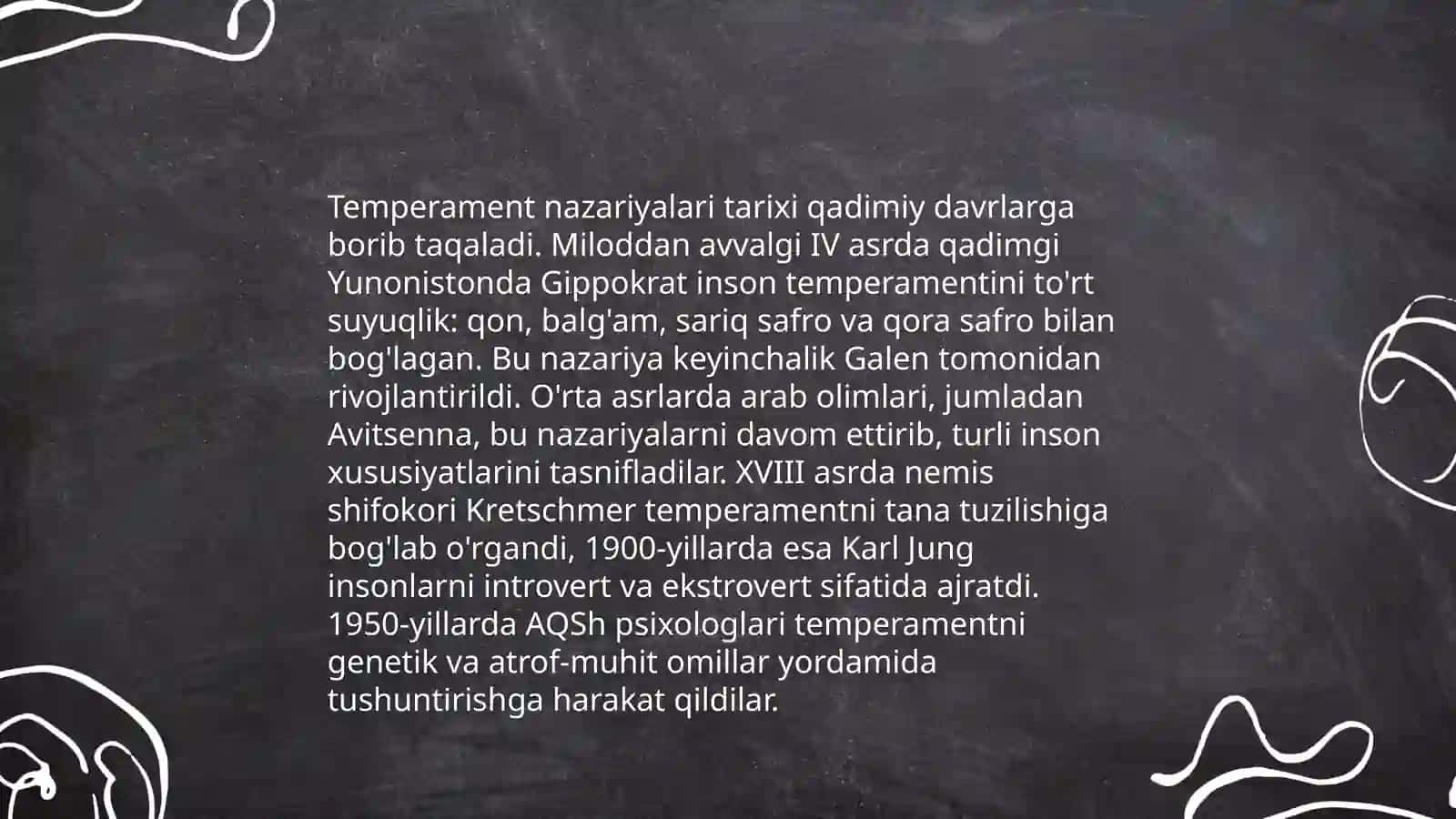 Temperament va uning nazariyalari 4