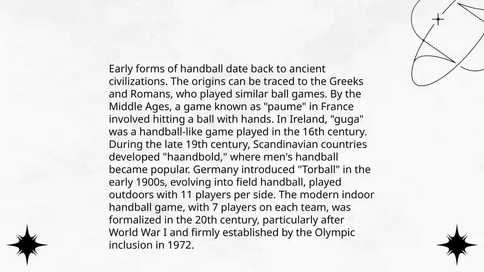 Gandbolning rivojlanish tarixi 4