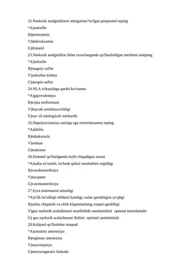 Anestesilogiya reanimatologiya 4