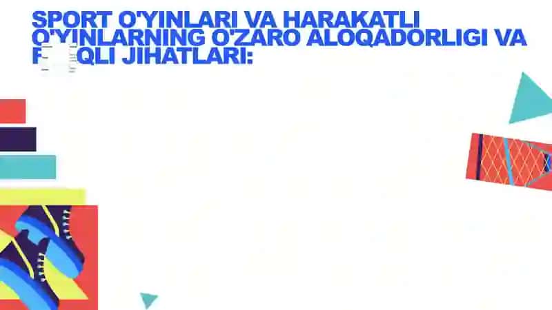 MAKTABGACHA YOSHDAGI BOLALAR UCHUN SPORT O'YINLARI. 4