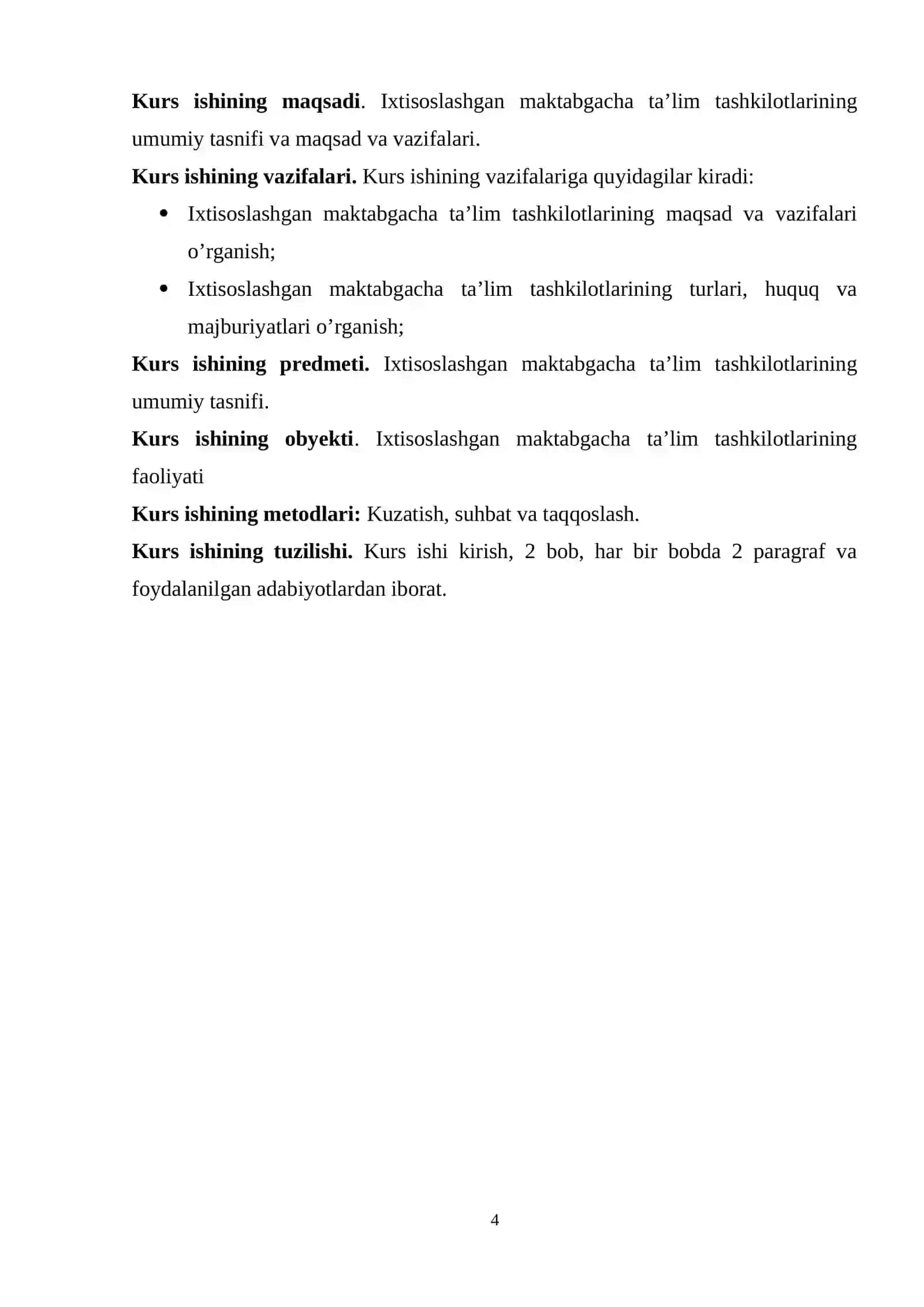 MAKTABGACHA PEDAGOGIKA KURS ISHI 4