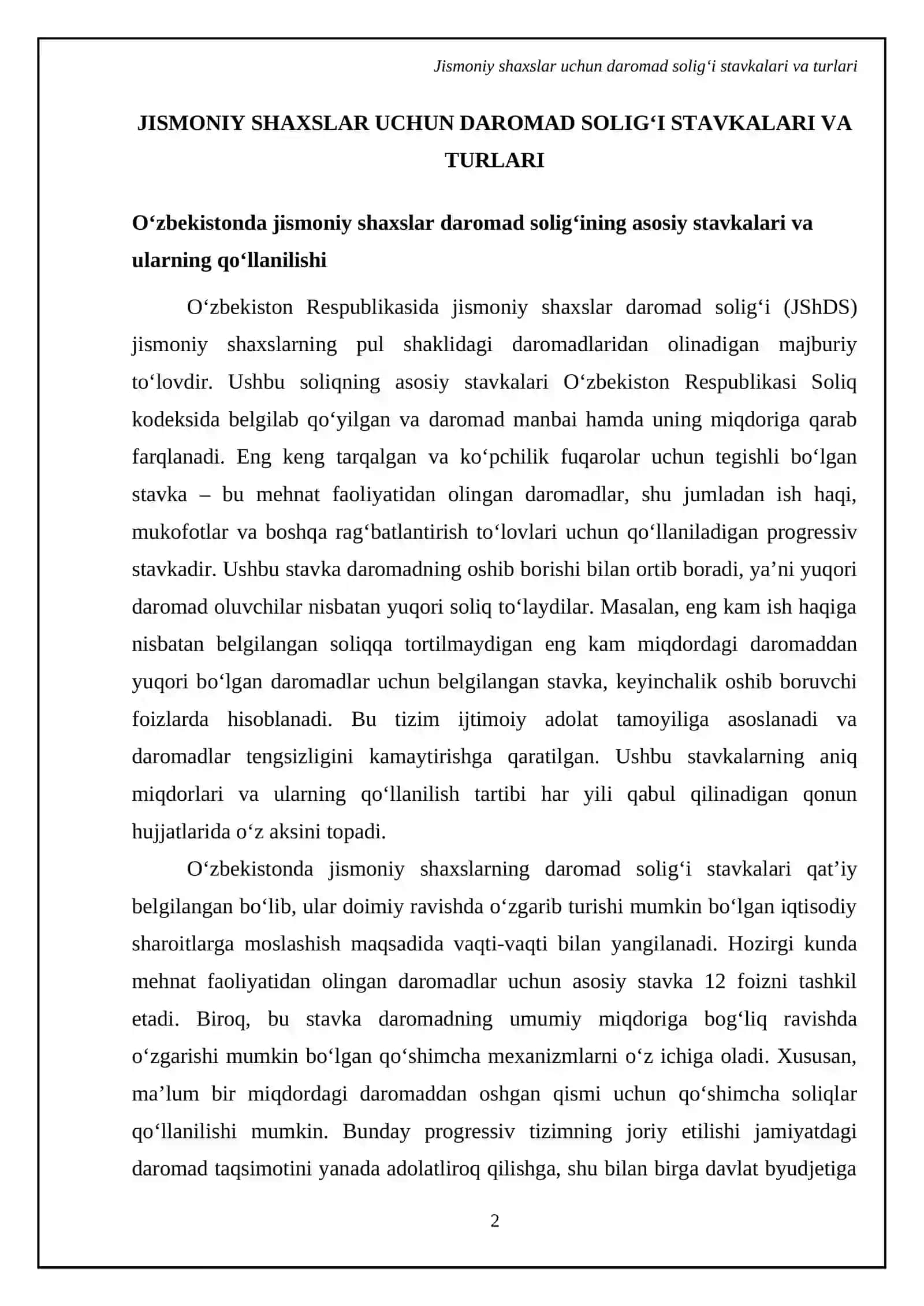 Daromat soligʻi va hisoblash tartibi 4