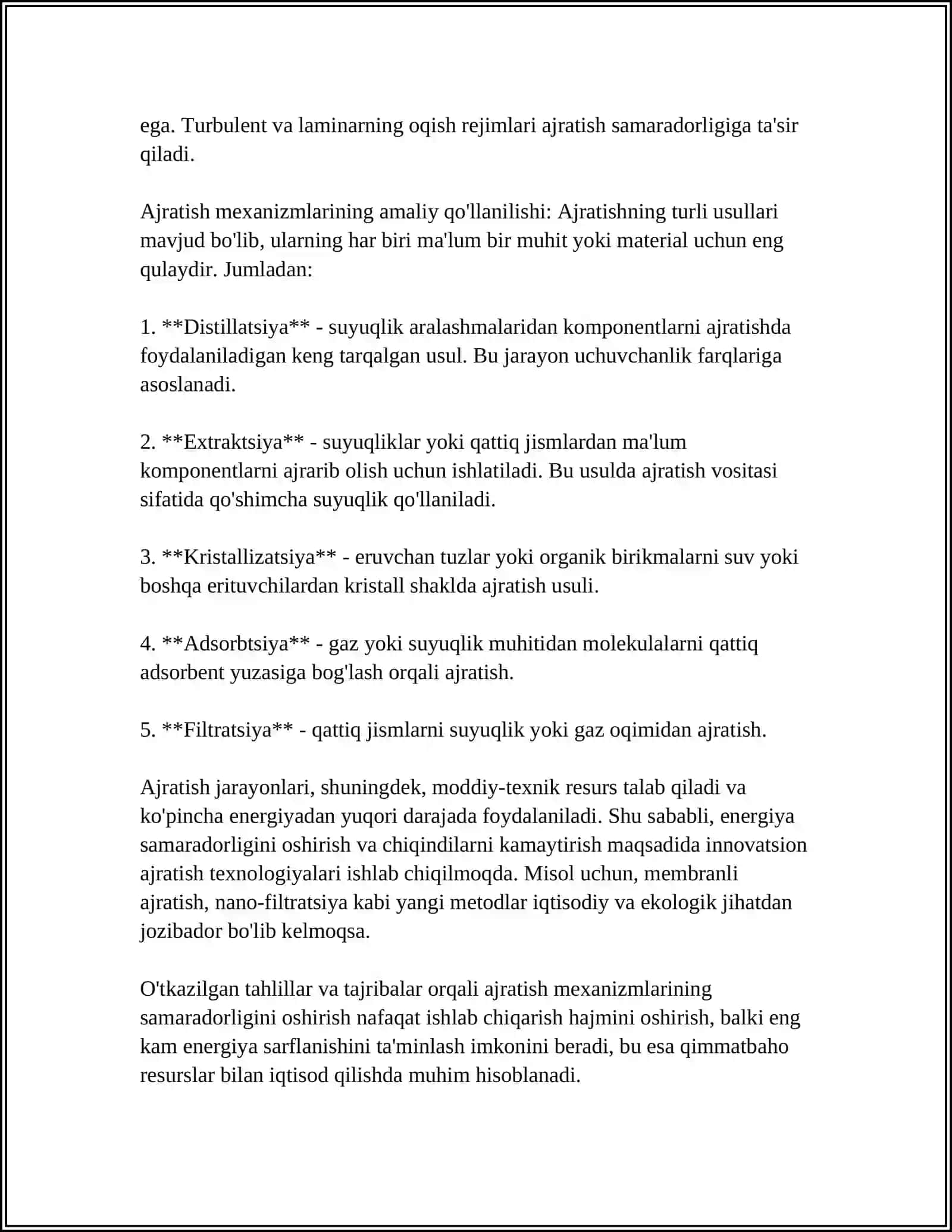 SIYDIK AJRATISH MEXANIZMI 4