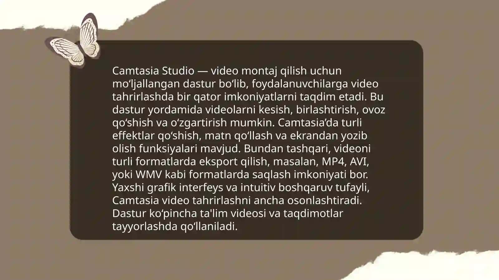 Camtasia Studio 4