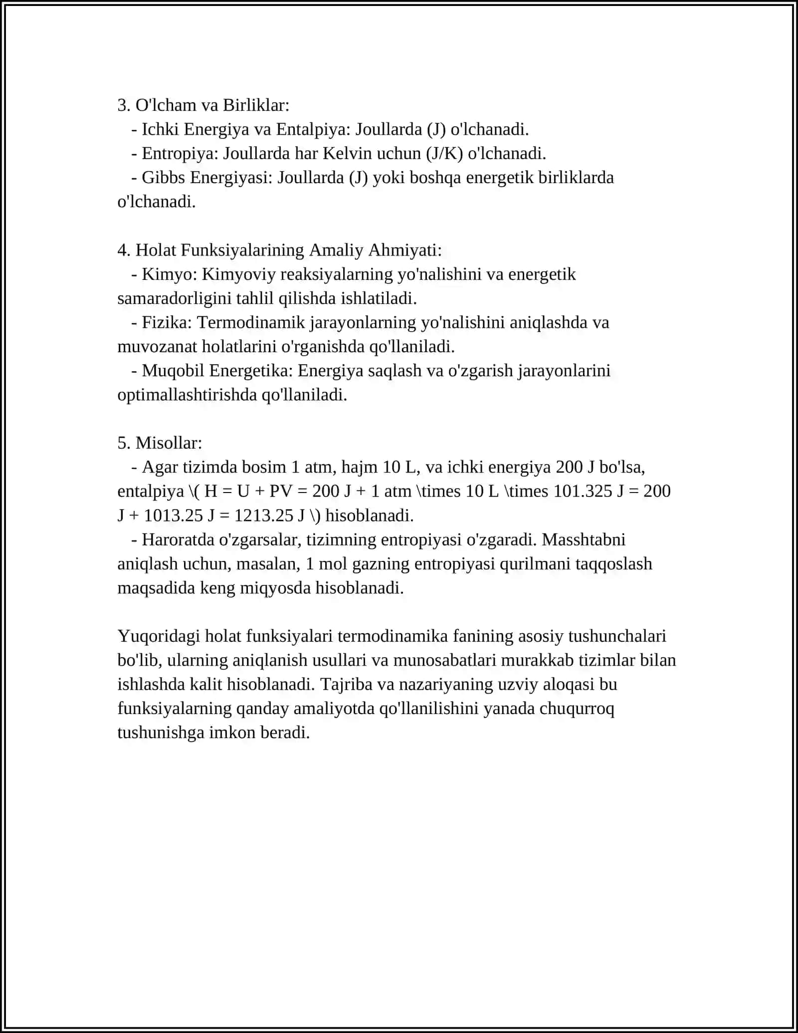 HOLAT FUNKSIYALARI 4