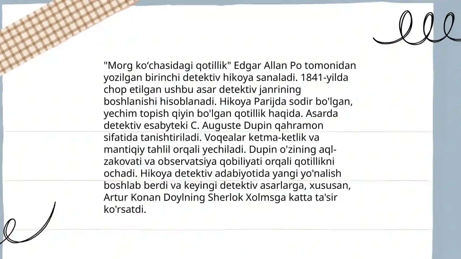 Morg koʻchasidagi qotillik 4