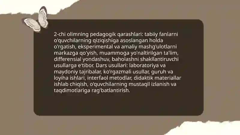 Tabiiy fanlar nazariyasi metodikasi 4
