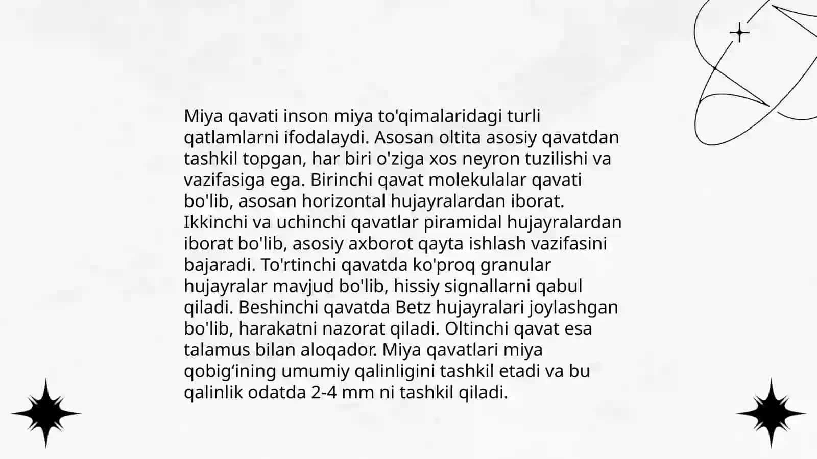 Bosh miyaning tuzilishi 4
