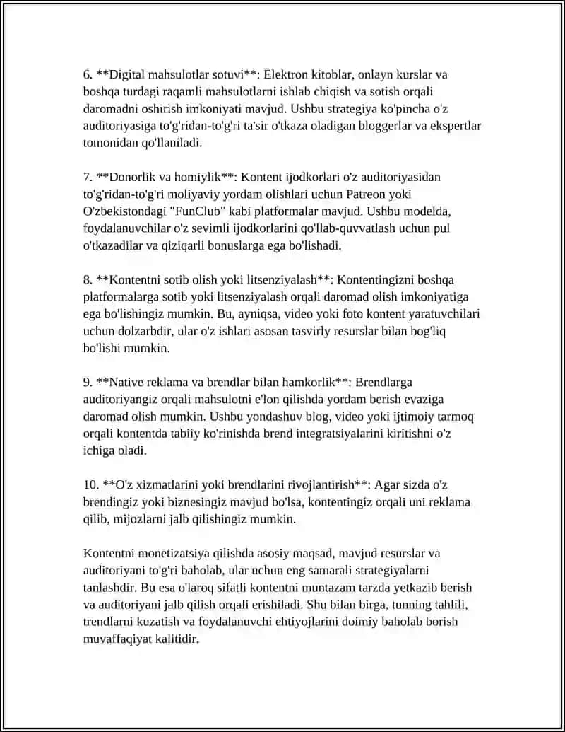 AXBOROTNI DAROMAD MANBAIGA AYLANTIRISH 4
