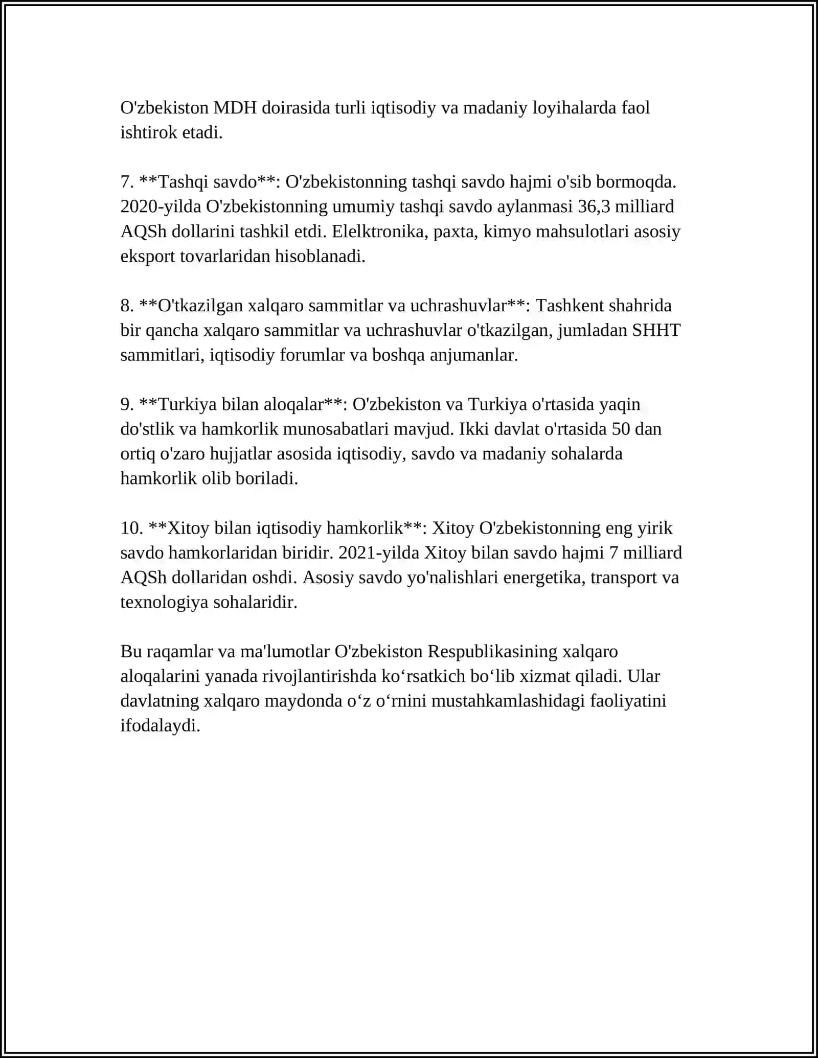 ÒZBEK VA JAHON HAMJAMIYATLIGI 4