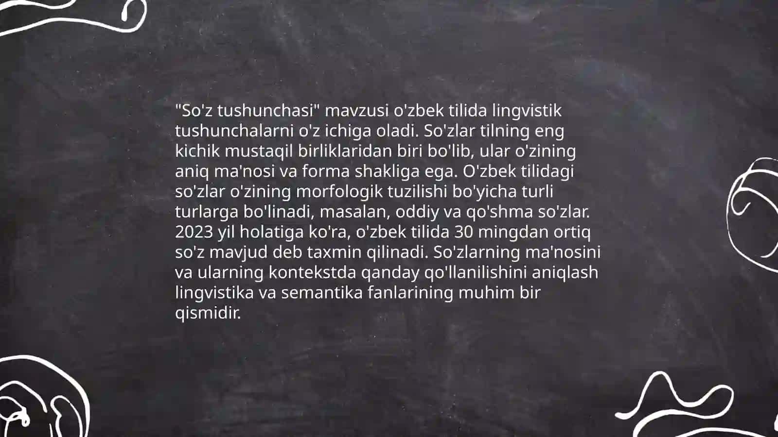 Leksema va so'z munosabati 4