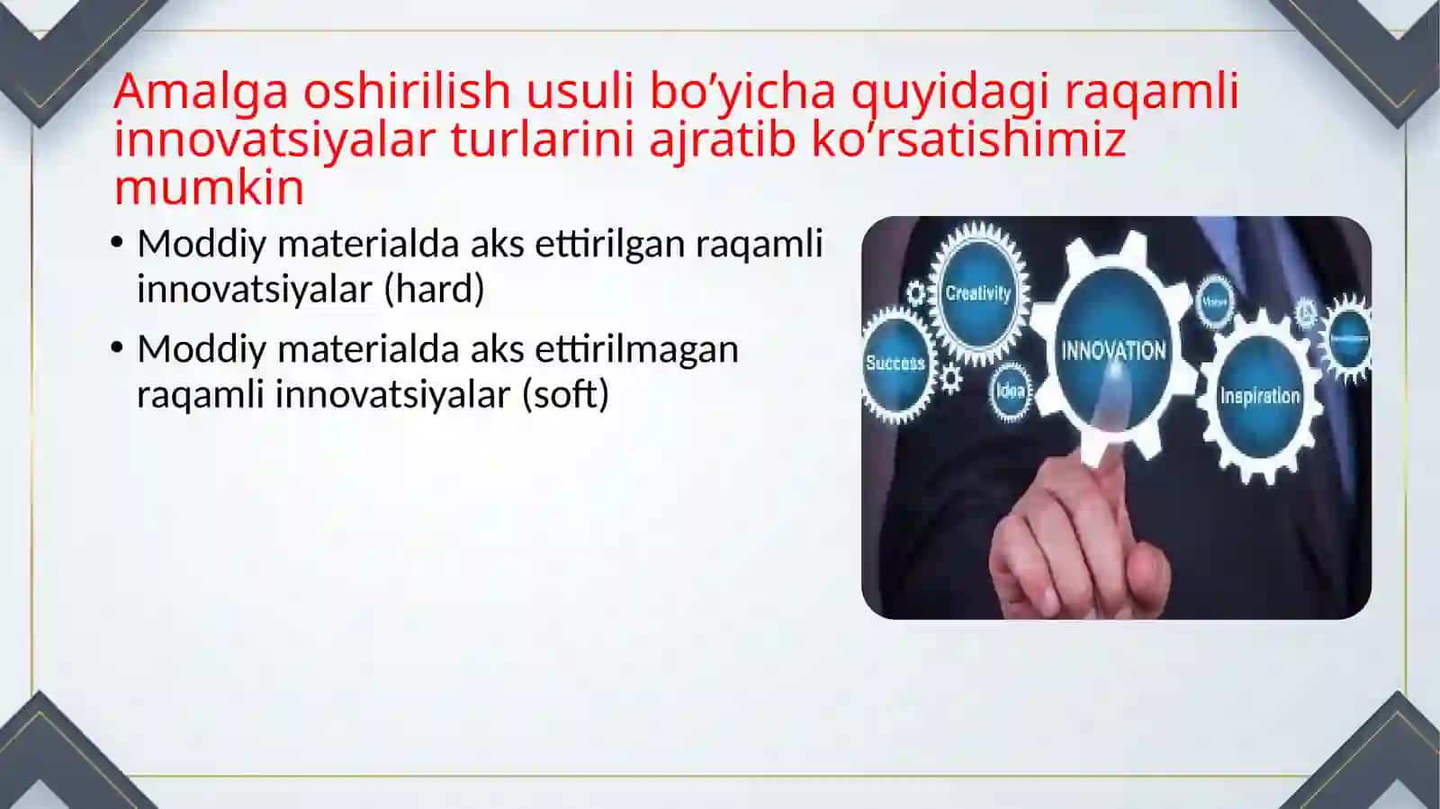RAQAMLI IQTISODIYOTDA INNOVATSIYA 4