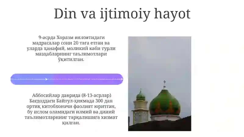 Ta'lim va diniy bilimlar 4